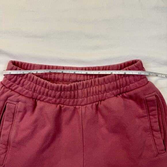 North Face Drawstring Jogger Sweatpants Women’s XS Pink 100% Cotton Cozy Gym - Picture 8 of 14